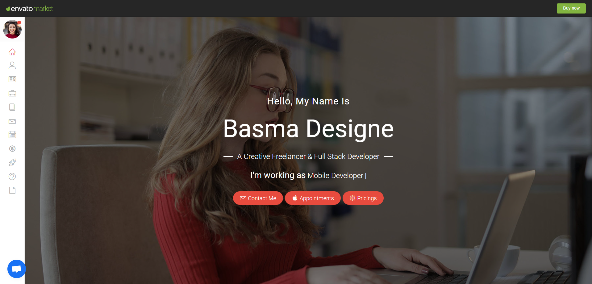 Basma - Сайт-портфолио