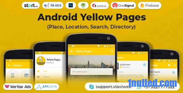 Android Yellow Pages (Place, Location, Search, Directory) v1.4 Free - 