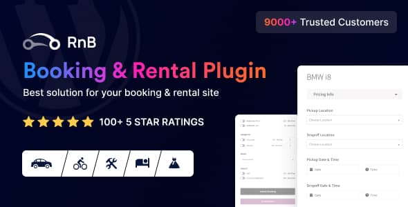 RnB v16.0.4 Nulled - Плагин WooCommerce для бронирования и аренды