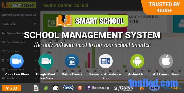 Smart School v7.0.0 Nulled - Система управления школой