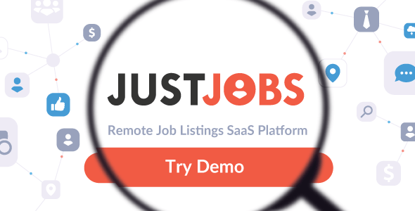 JustJobs v1.1.0 Nulled - Платформа SaaS для удаленных вакансий