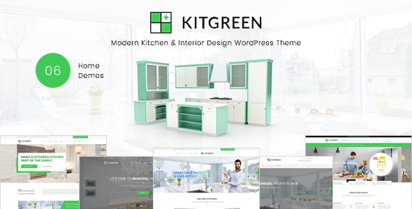 KitGreen v3.0.7 Nulled - Современный дизайн интерьера кухни
