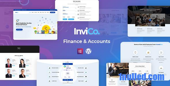 Invico v1.9 Nulled - Бизнес-тема WordPress «Консалтинг»